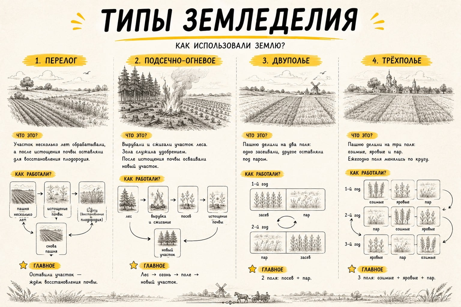 Типы земледелия